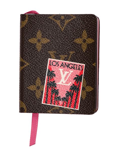 LOUIS VUITTON Monogram Mini Jules Los Angeles Notebook 